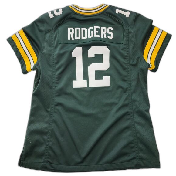 Nike NFL On Field Green Bay Packers Aaron Rodgers Player Jersey Size L - Picture 2 of 5